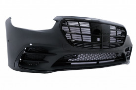 Pachet Exterior compatibil cu Mercedes S-Class W223 Limousine 2020-> S450 Design Night Package - Img 5
