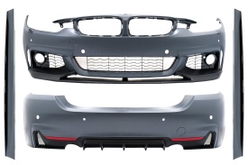 Pachet Exterior Complet compatibil cu BMW Seria 4 F36 Gran Coupe 2013-2019 M Sport Design Evacuare Dubla - Img 1