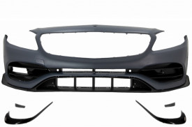 Pachet Exterior Complet compatibil cu Mercedes A-Class W176 2012-2018 Facelift A45 Design - Img 6