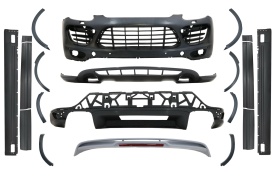 Pachet Exterior Complet compatibil cu Porsche Cayenne 92A 2011-2014 Conversie la GTS Design
