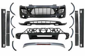 Pachet Exterior Complet compatibil cu Porsche Cayenne 92A 2011-2014 Conversie la GTS Design - Img 2