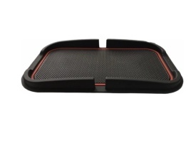Pad antiderapant auto din cauciuc pentru bord sustinere telefon, chei sau ochelari de soare 17,5 x 9,5 cm - Img 2