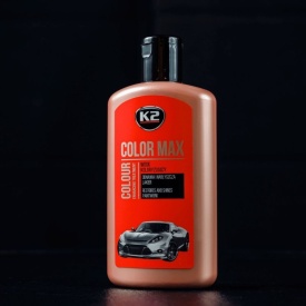Pasta de lustruit si ceruit 200ml, polish auto rosu, K2 COLOR MAX rosu 200ml. - Img 7