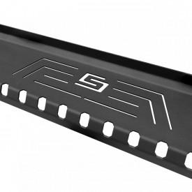 Praguri Laterale Trepte Laterale cu Led metalice compatibil cu Isuzu D-Max 2019-> model V1 - Img 5