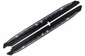Praguri Trepte laterale compatibil cu Mercedes GLS X167 2020-> cu LED
