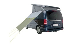 Prelata pentru usa laterala auto, 235x210 cm, Outwell Vehicle Awn. Hillcrest Tarp - Img 8