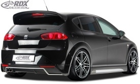 Prelungire bata spate, Extensie bara spate, difuzor compatibil cu Seat Leon II 2009-2012 FL, bara standard - Img 6