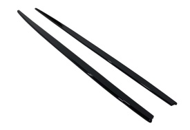 Prelungire praguri laterale compatibile cu BMW seria 3 F30 2012-2018, negru lucios ATENTIE, PRODUS USOR DETERIORAT, DETALII IN POZE! - Img 5