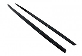 Prelungire praguri laterale compatibile cu BMW seria 3 F30 2012-2018, negru lucios - Img 7