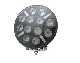 Proiector cu led camion faza lunga si pozitie, diametru 228mm, 12V-24V, pozitie portocaliu - Img 1