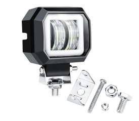 Proiector cu Led, pozitie alb neon, 7D Optic, 20W, 12V-24V