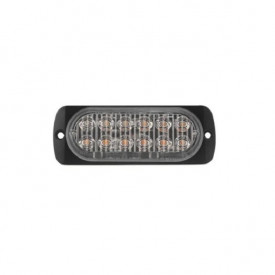 Proiector stroboscopic 12 LED-uri, 112x41x9mm, slim, 12-24V - Img 4