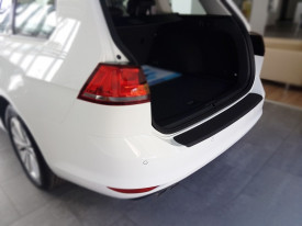 Protectie bara spate, VW Golf 7 2012-2020 break, Plastic, culoare negru - Img 3