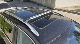 Set 2 bare portbagaj transversale compatibil cu Skoda Octavia III 2013-202019, Combi, Break, Wingbar, culoare argintiu, cu cheie - Img 2