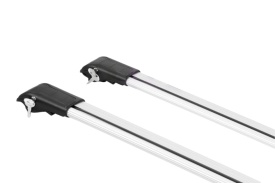 Set 2 bare portbagaj transversale compatibil cu VW Passat B6 B7 2005-2014, Combi, Break, Wingbar, culoare argintiu, cu cheie - Img 6