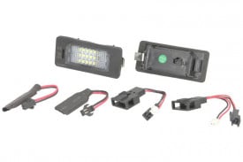 Set 2 lampi numar led compatibil cu VW Passat B6 2005-2010 - Img 1