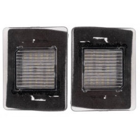 Set 2 lampi numar LED compatibil Mercedes clasa A W176, GLA X156, GLE W166, GL X166, Vito, V-Class W447 - Img 5