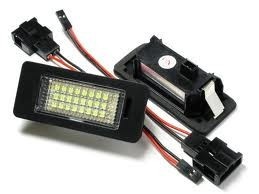 Set 2 Lampi numar led compatibil VW Passat B6 break fabricatie 10/2007 - 11/2011