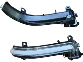 Set 2 Lampi Semnalizari dinamice Oglinzi compatibil cu BMW 1 F20 F21 2011-2018 BMW 2 F22 F23 2013- BMW 3 F30 F31 2011-2018 BMW 4 F32 F33 F36 2013-2018 BMW X1 E84 2012-2014, transparente - Img 2