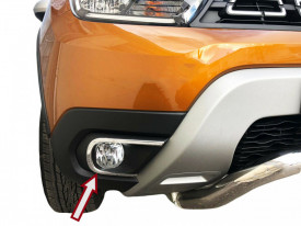 Set 2 ornamente din inox pentru proiectoare compatibil Dacia Duster II 2018-2023 - Img 4