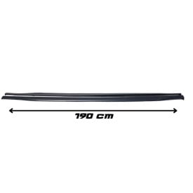 Set 2 Praguri laterale compatibil cu VW Golf 8 2019->, R-line Design - Img 6