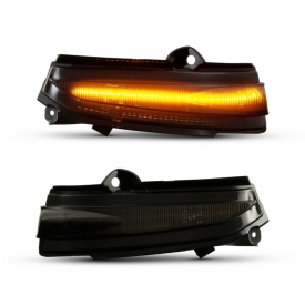 Set 2 Semnalizari Dinamice Full LED pentru Oglinda compatibil cu Ford Mondeo V MK5 2014-2018, Fumurii - Img 4