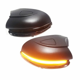 Set 2 Semnalizari Dinamice Full LED pentru Oglinda compatibil cu VW Golf 6 2008-2012, fara gaura sub oglinda - Img 2