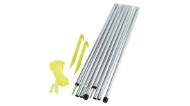 Set 2 stalpi de otel, lungime 2m, cu cablu de ancorare inclus, Outwell Upright pole set 200 cm