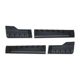 Set 4 Protectii laterale pentru usi compatibile Isuzu D-MAX 2012-2019 , plastic ABS calitate Premium