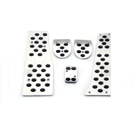 Set 5 ornamente pedale compatibil Mercedes C Class W204 2007-2015, cutie manuala