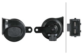 Set Claxon Auto Hella TE26, 400-500 Hz, 12V 110db compatibil Audi A1, A3, A4, A5, A6, A7, A8, E-Tron, Q2, Q3, Q4, Q5, Q7, Q8, R8, TT 2005-2024 - Img 5