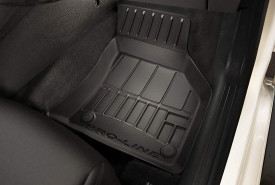 Set covorase auto 3D VW GOLF 6 VI 2008-2012, forma tavita - Img 3