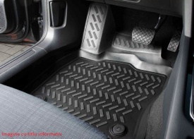Set covorase auto cauciuc BMW Seria 3 E90 2005-2012, E91 2005-2012, E92 2005-2012 forma tavita - Img 2