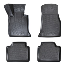 Set covorase auto cauciuc BMW Seria 3 F30, F31 2012-2018 forma tavita