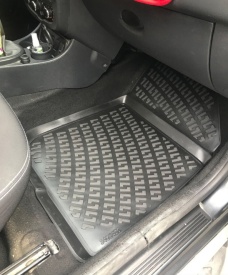 Set covorase auto cauciuc Dacia Duster I 2010-2017, forma tavita - Img 3