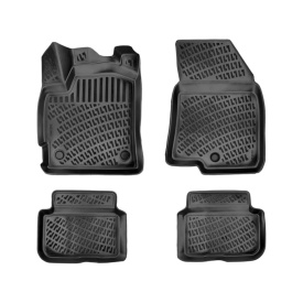 Set covorase auto cauciuc Dacia Logan III 2021-> forma tavita 4 PIESE