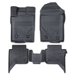 Set covorase auto cauciuc Ford Ranger 2023->, forma tavita 3D - Img 1