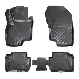 Set covorase auto cauciuc MITSUBISHI Outlander PHEV (plug in hybrid) 2020-> forma tavita