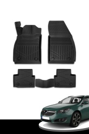 Set covorase auto cauciuc OPEL Insignia A 2012-2017, forma tavita 3D - Img 4