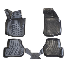 Set covorase auto cauciuc SEAT TOLEDO III 2005-2009 forma tavita