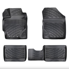 Set covorase auto cauciuc Toyota Yaris 2013-2020 Forma tavita