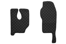 Set covorase camion, piele ecologica compatibil cu MERCEDES ACTROS MP2 / MP3 2008-> Negru AUTOMAT - Img 2