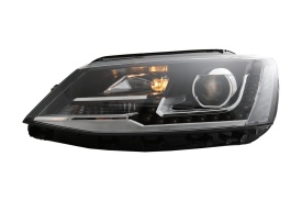 Set Faruri LED DRL compatibil cu VW Jetta Mk6 VI 2011-2017 GTI OE Design - Img 9