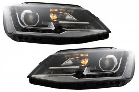 Set Faruri LED DRL compatibil cu VW Jetta Mk6 VI 2011-2017 GTI OE Design - Img 3