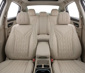 Set huse scaune auto compatibil Toyota Rav4 2006-2012, fata-spate, material textil bej