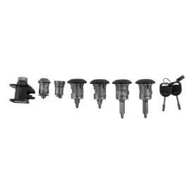 Set incuietoare usi butuci iale cu 2 chei compatibil Ford Transit 2002-2006 - Img 3