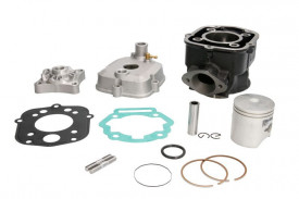 Set motor , cilindru , piston, segmenti, chiulasa si set garnituri 2T , capacitate 80cc compatibil cu DERBI PRO SERIES; SENDA 2006-2019