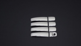 Set ornamente cromate manere portiere compatibile Opel Vivaro 2001-2014 - Img 1
