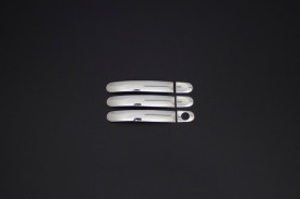 Set ornamente cromate manere portiere compatibile VW T6 2015-2020, pentru 3 manere
