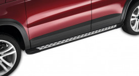 Set praguri laterale din aluminiu cu suporti compatibil CITROEN JUMPY caroserie lunga 2006-2016, TrimLine Alu Design - Img 6